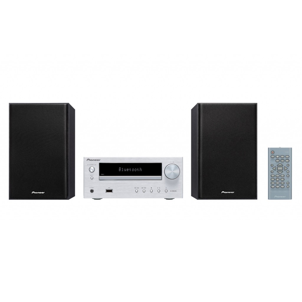PIONEER X-HM26-SILVER CD RECEIVER SYSTEM