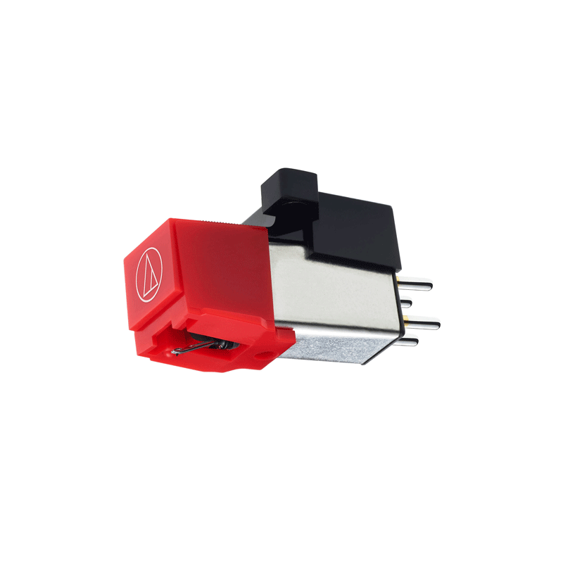 Audio-Technica AT 91 R Genuine Cartridge With Stylus – Red, Aluminum Tube, Universal Fit, 2024 Manufacture